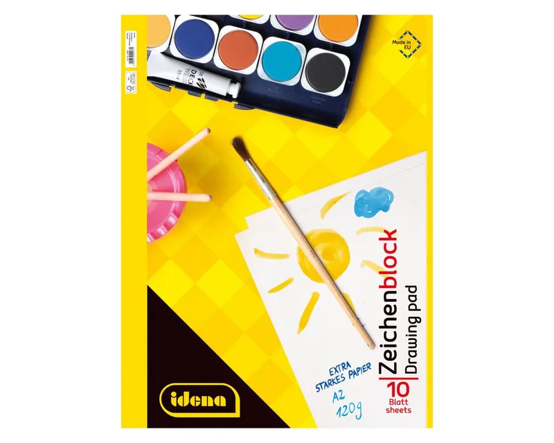 Zeichenblock Zeichenblock - DIN A2, 10 Blatt, 120 g/m² by Idena – product photo