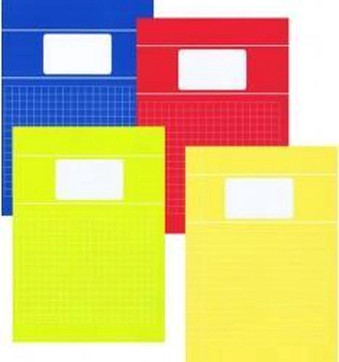 Benza - Basic Schriften Ruit 10mm A4 Trendy (5 stuks) från Interstat i Assorti – produktbild