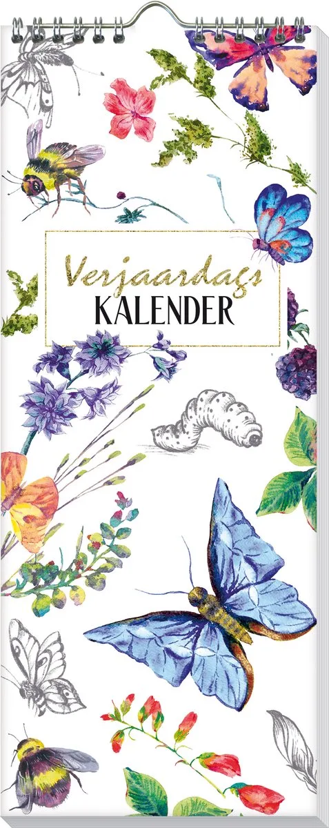 Botanical verjaardagskalender fra Interstat i Flerfarvet – produktbillede