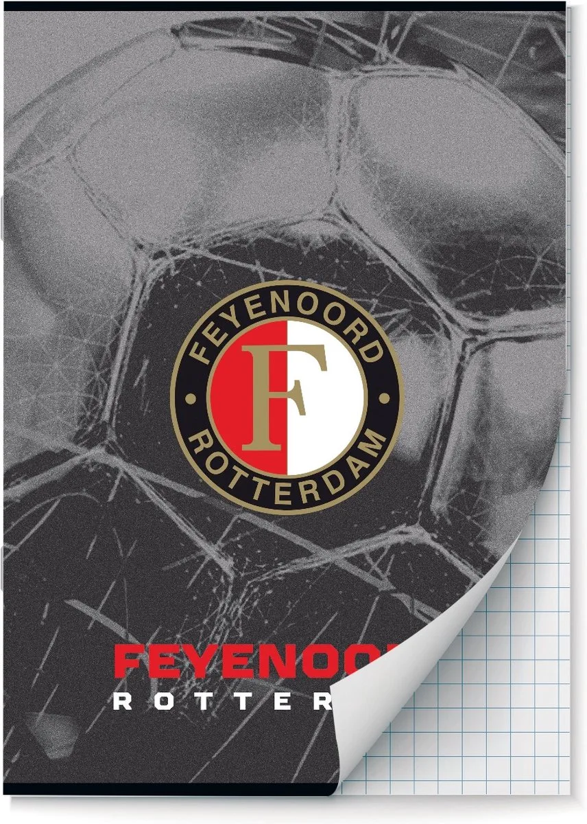 Feyenoord schriften Ruit 10 mm A4 - 4 stuks fra Interstat i Flerfarvet – produktbillede