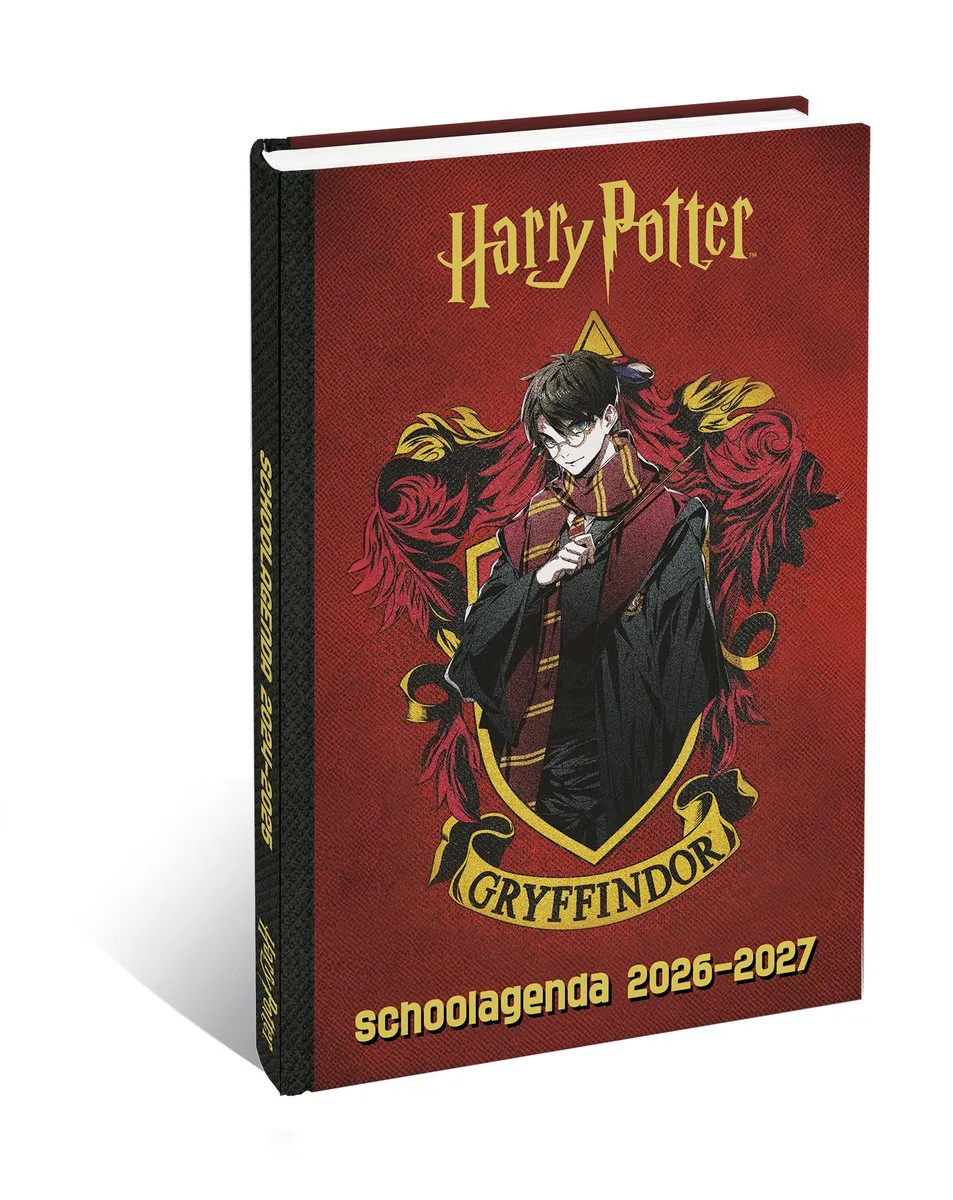 Harry Potter Schoolagenda 2026-2027 fra Interstat i Guld – produktbillede