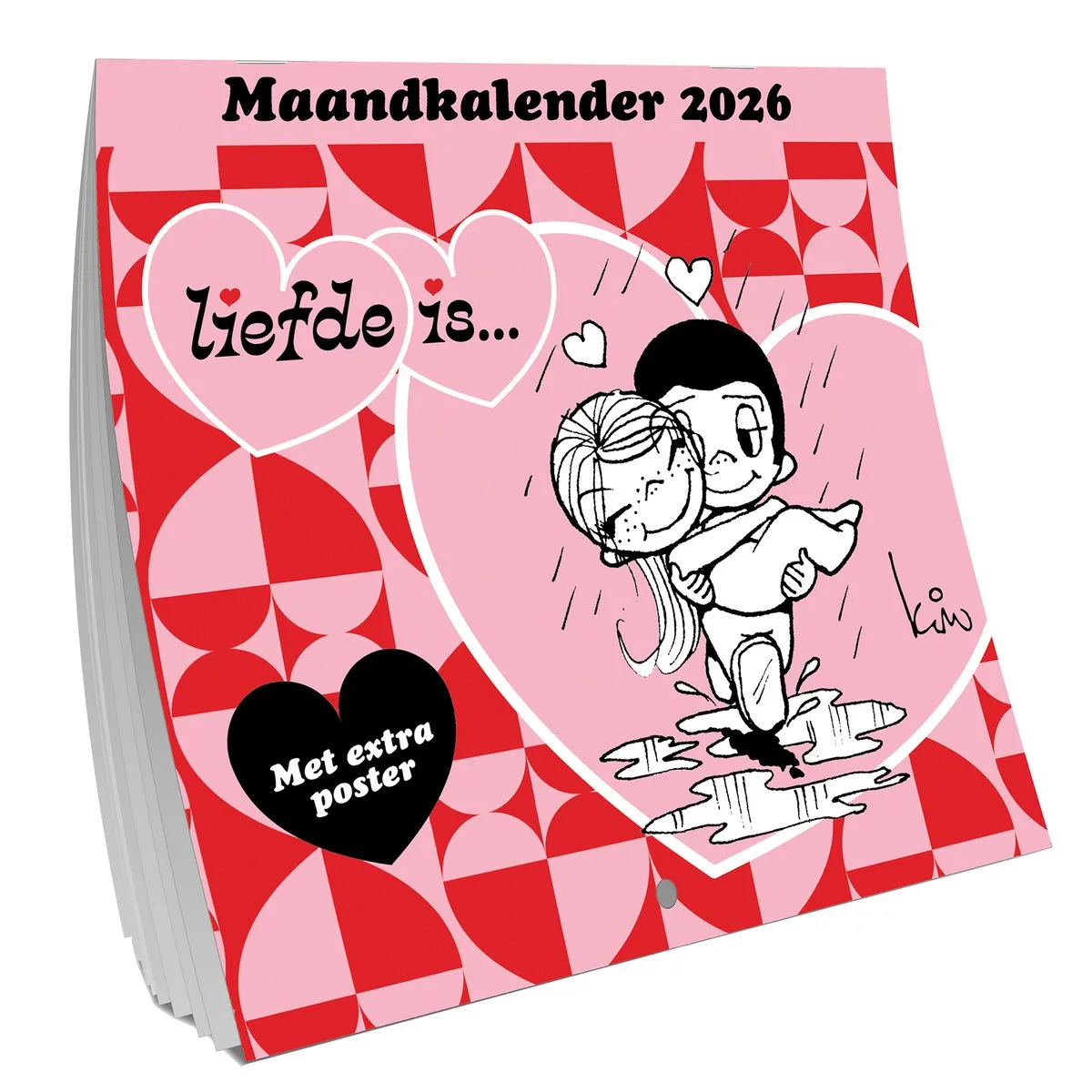 Liefde is Kalender 2026 från Interstat i Flerfärgad – produktbild