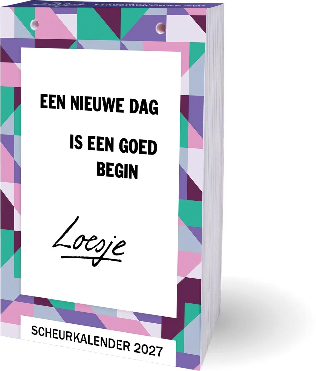 Loesje Scheurkalender 2027 fra Interstat i Grøn – produktbillede