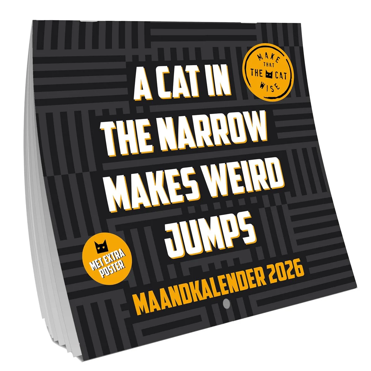 Make that the cat Wise Kalender 2026 fra Interstat i Kleur – produktbillede