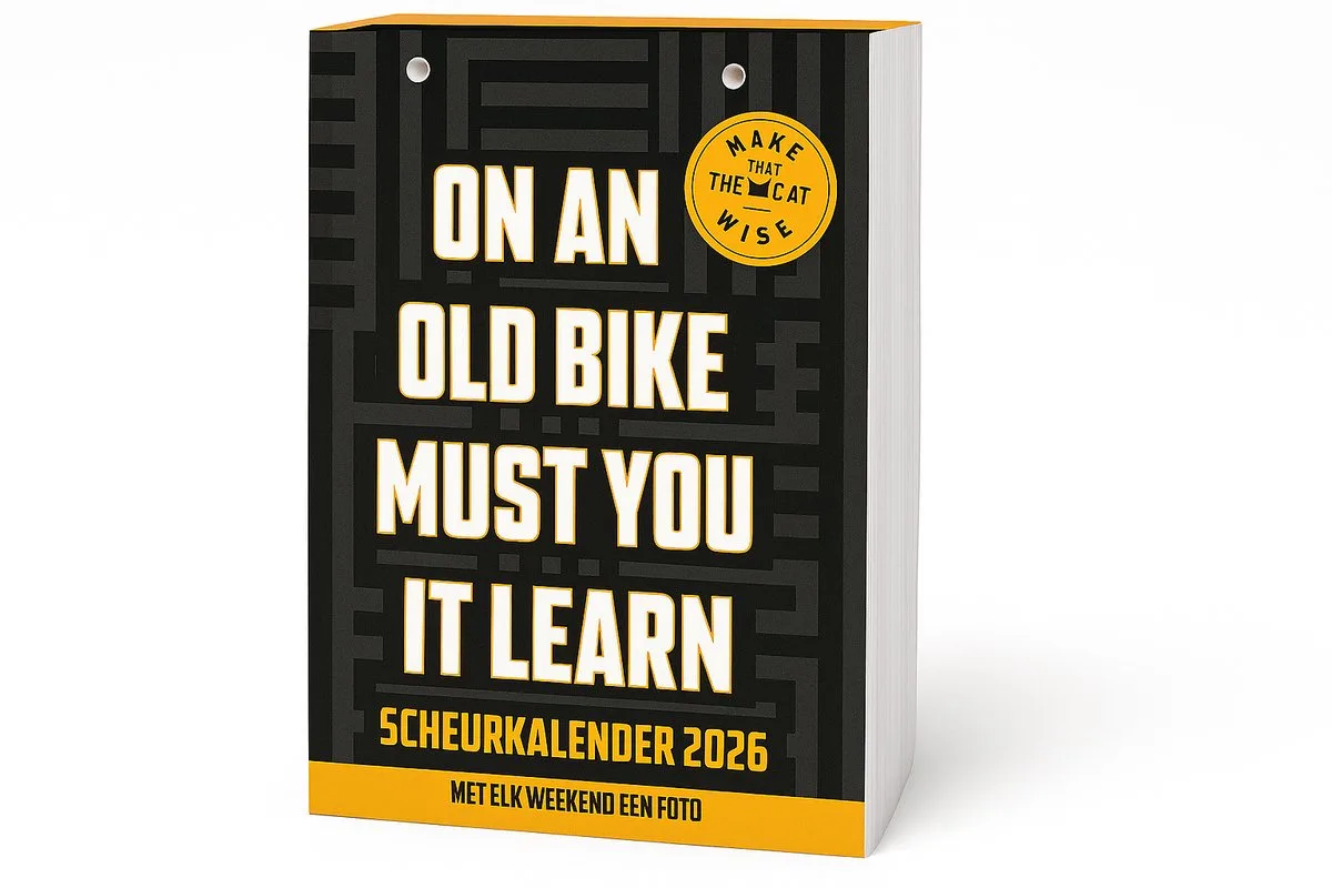 Make That The Cat Wise - Scheurkalender - 2026 från Interstat i Zwart wit – produktbild