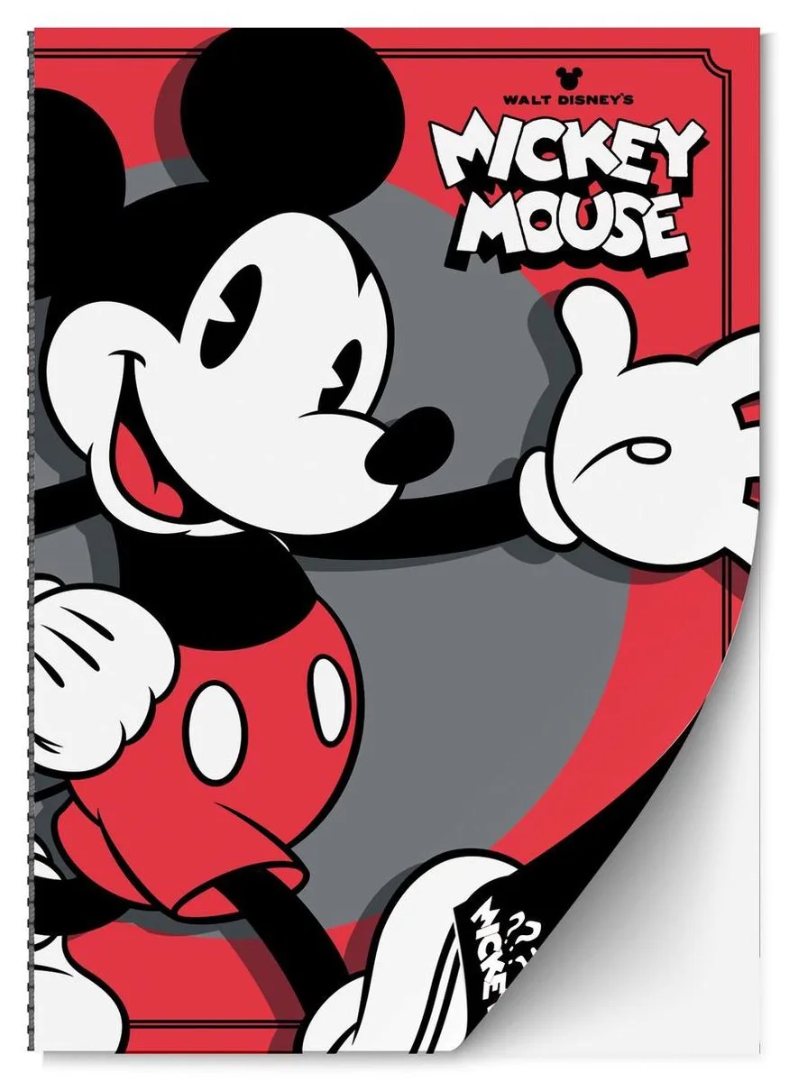Mickey Mouse Notitieboek från Interstat i Grå – produktbild