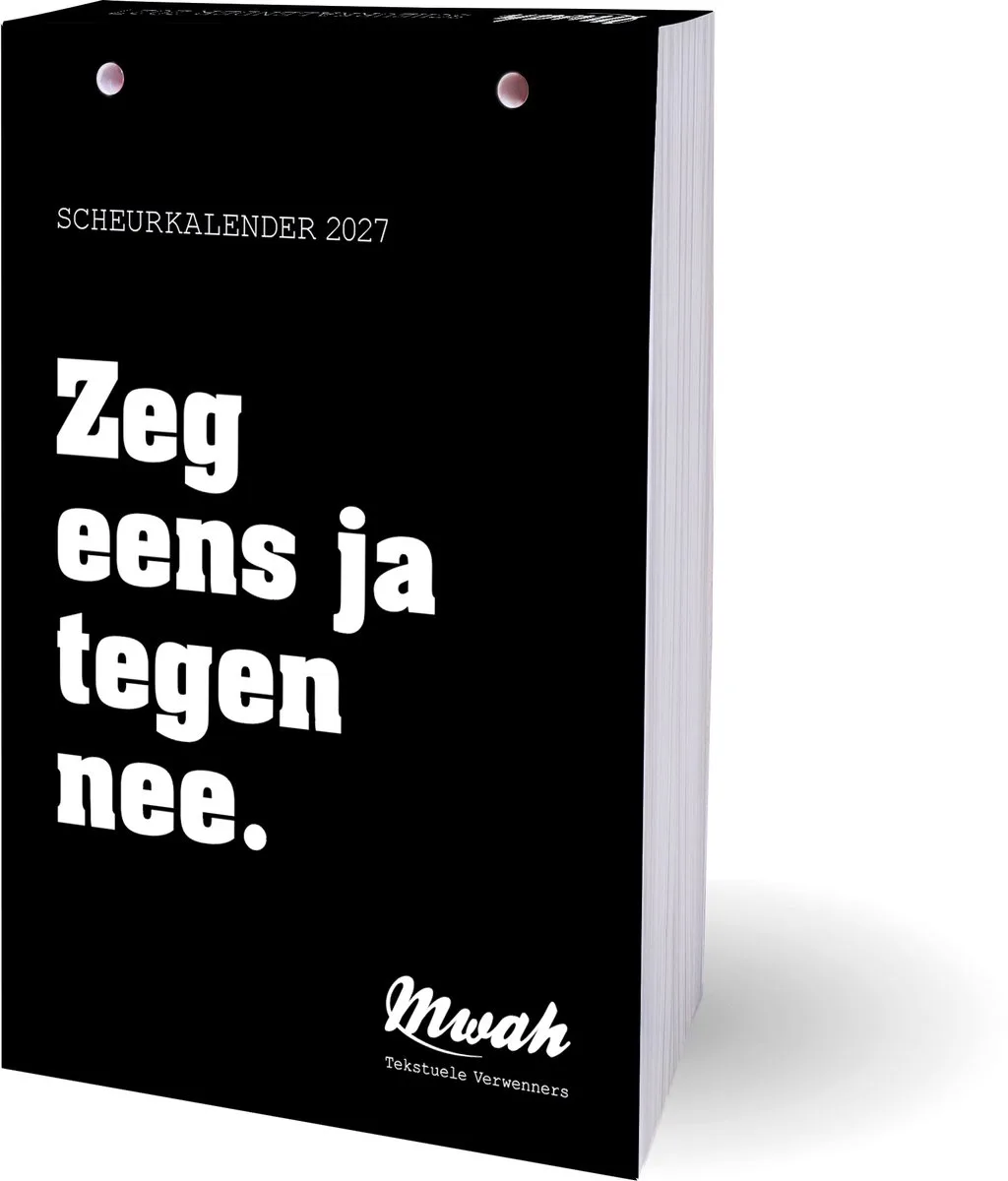 Mwah Scheurkalender 2027 från Interstat i Svart – produktbild