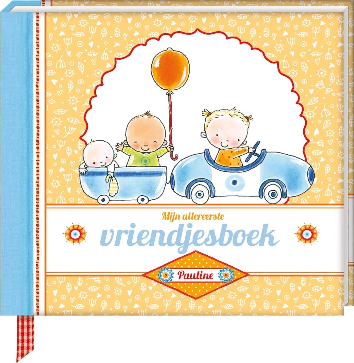 Pauline Oud - Mijn Allereerste Vriendenboek - Baby en Peuter - 106 Pagina's från Interstat i Blå – produktbild