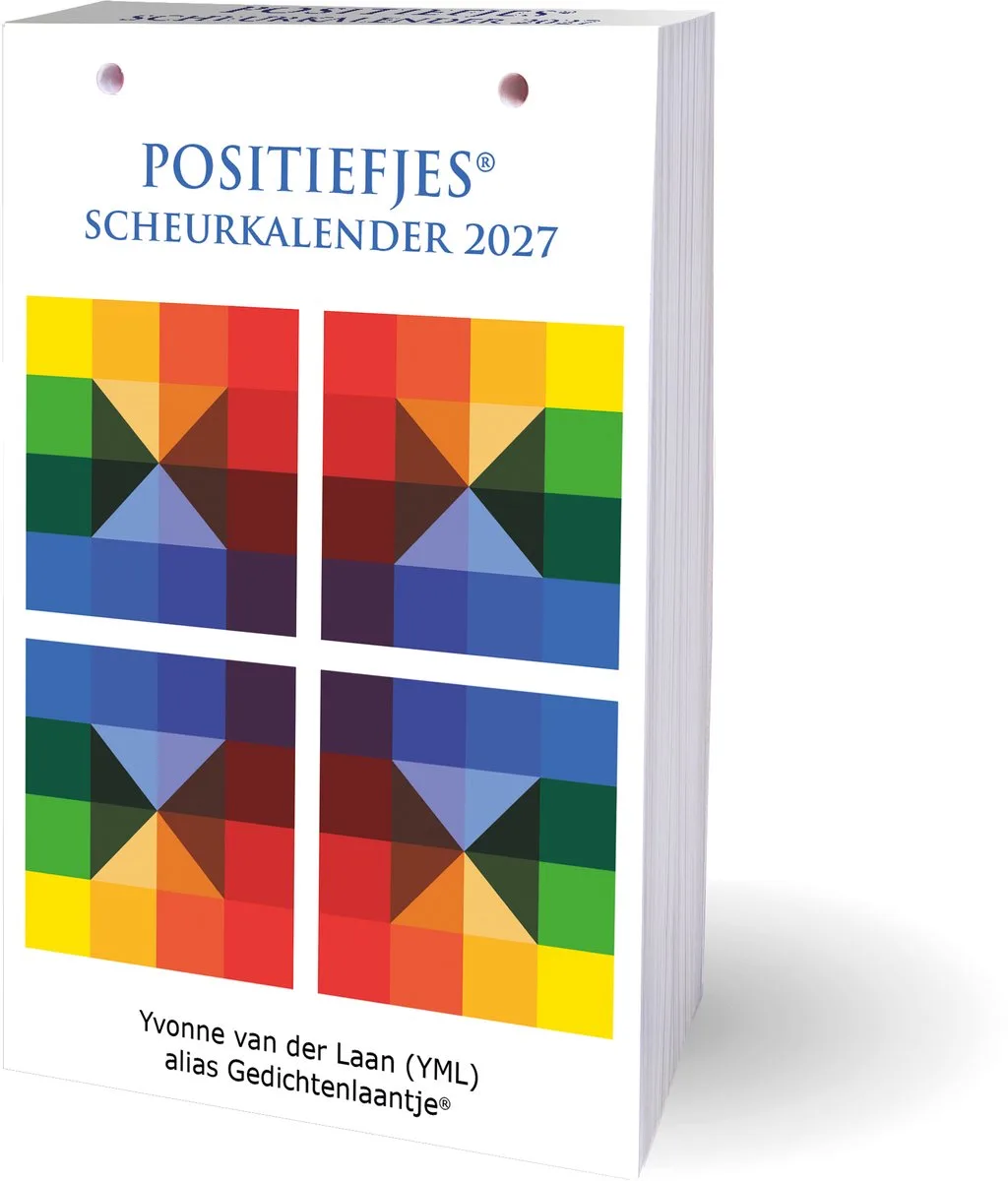 Positiefjes Scheurkalender 2027 fra Interstat i Flerfarvet – produktbillede