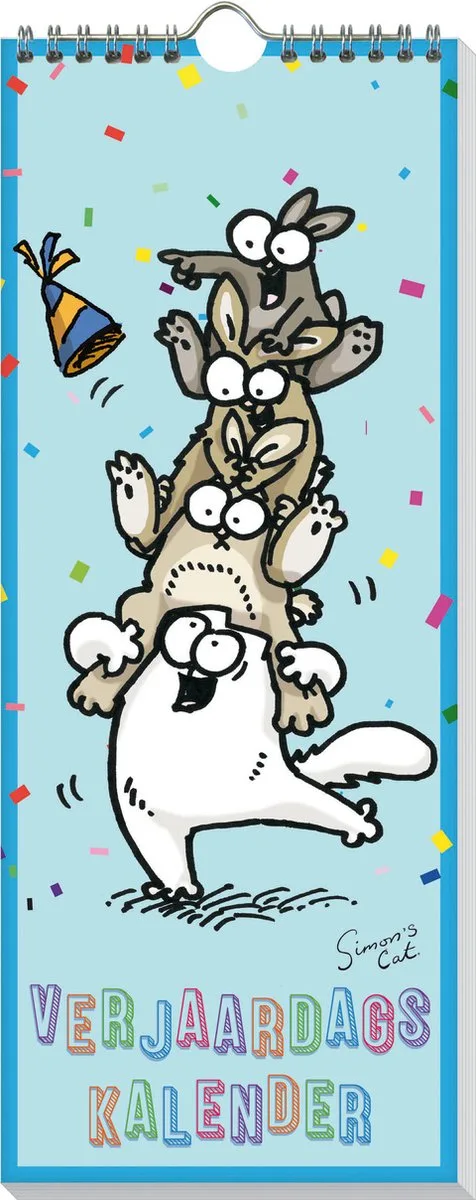 Simon's Cat Verjaardagskalender från Interstat i Multi-coloured – produktbild