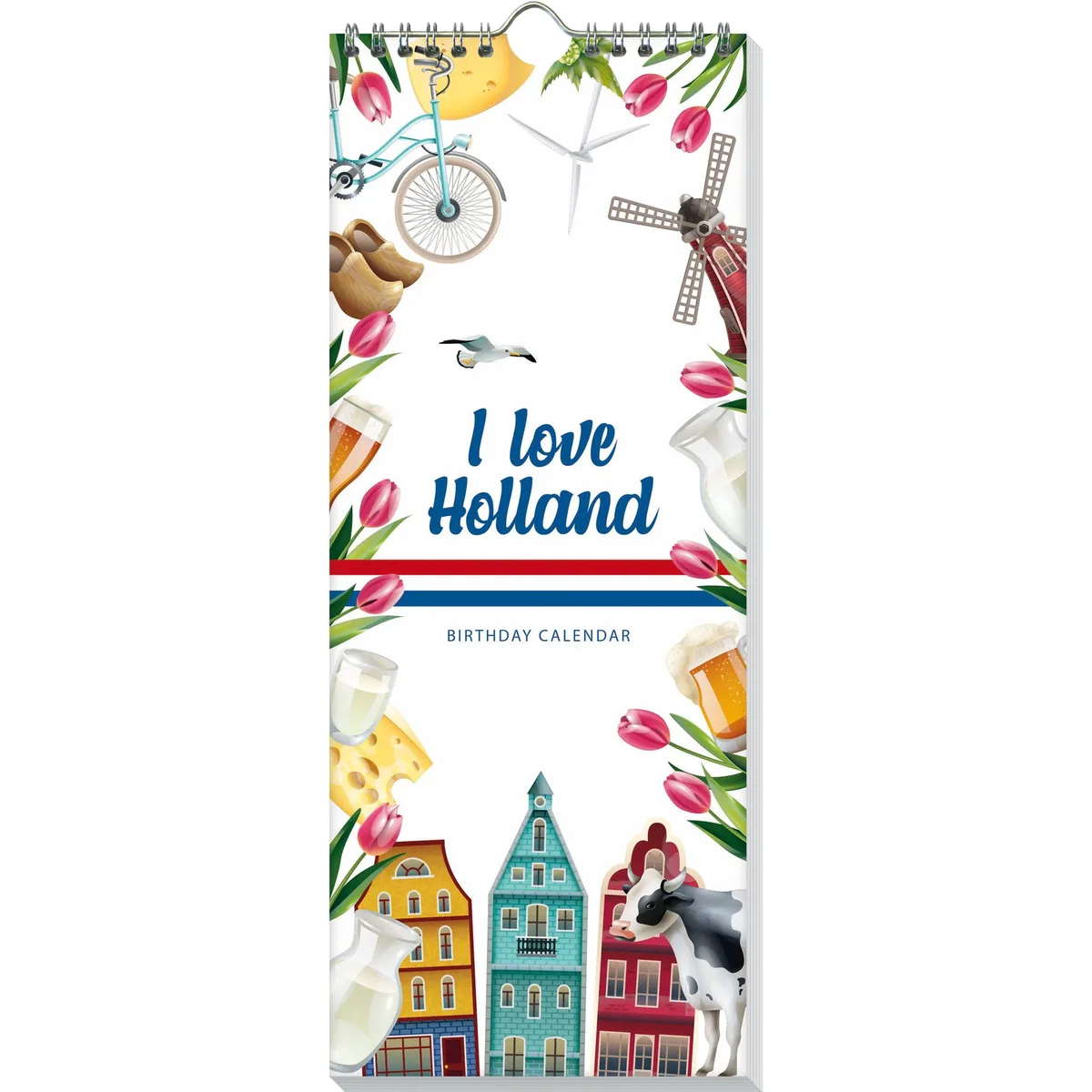 Verjaardagskalender i love holland | 5 stuks by Interstat – product photo