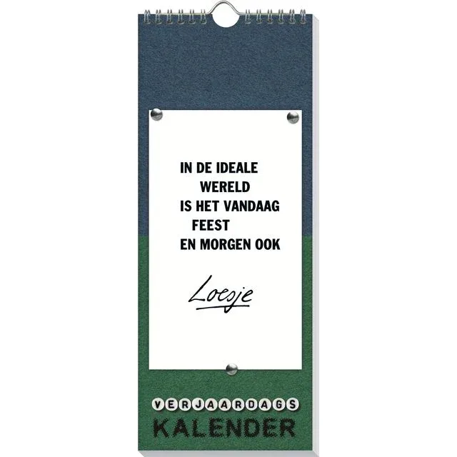 Verjaardagskalender interstat loesje 7 från Interstat – produktbild