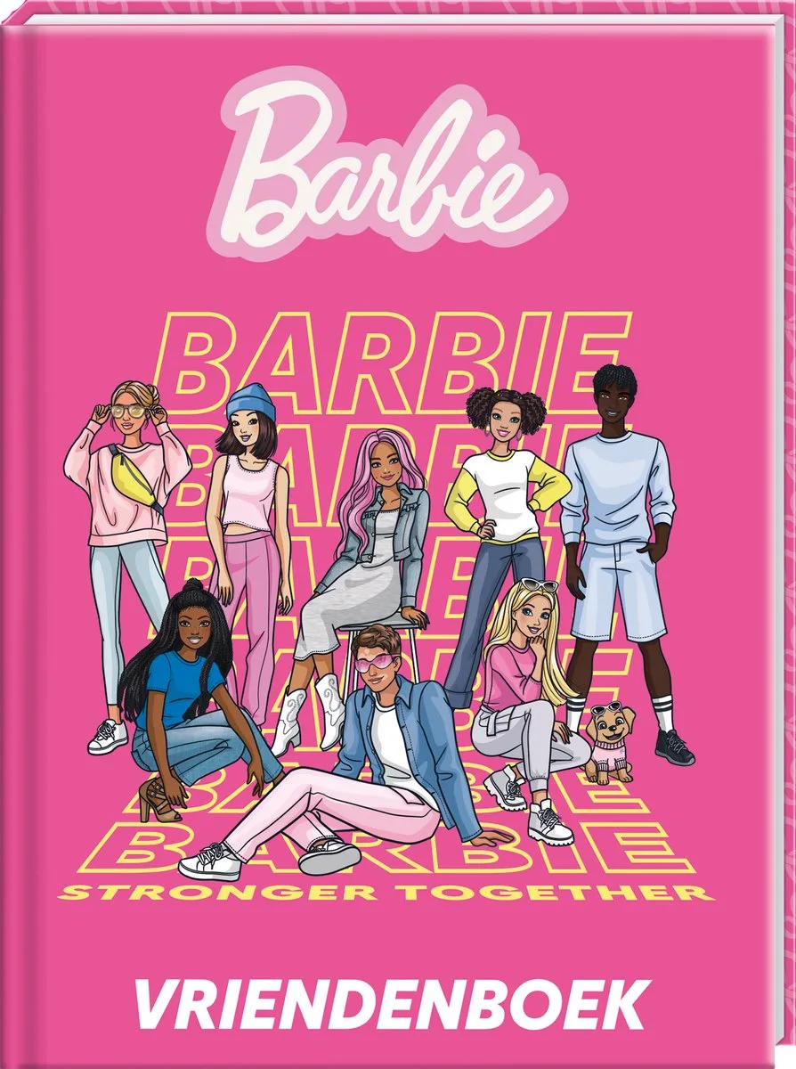 Vriendenboek Barbie fra Interstat i Flerfarvet – produktbillede