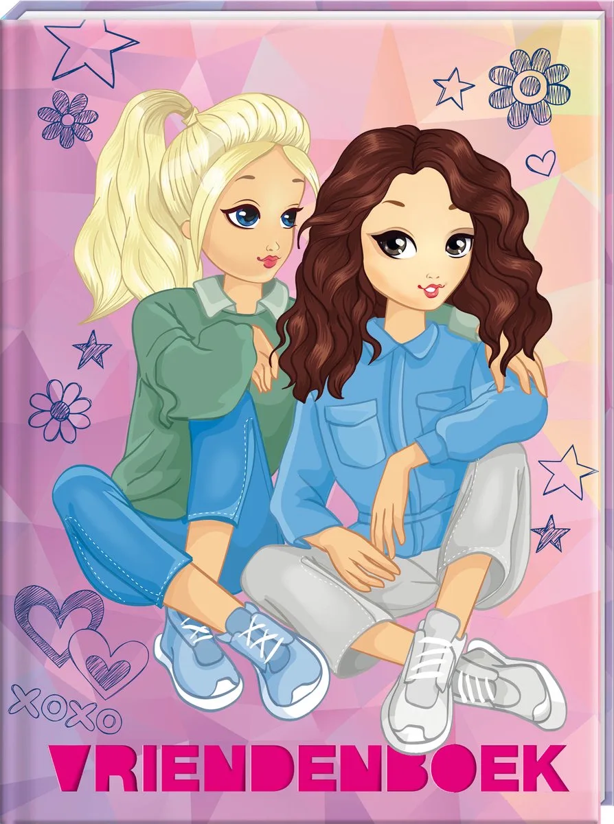Vriendenboek - Best Friends fra Interstat i Flerfarvet – produktbillede