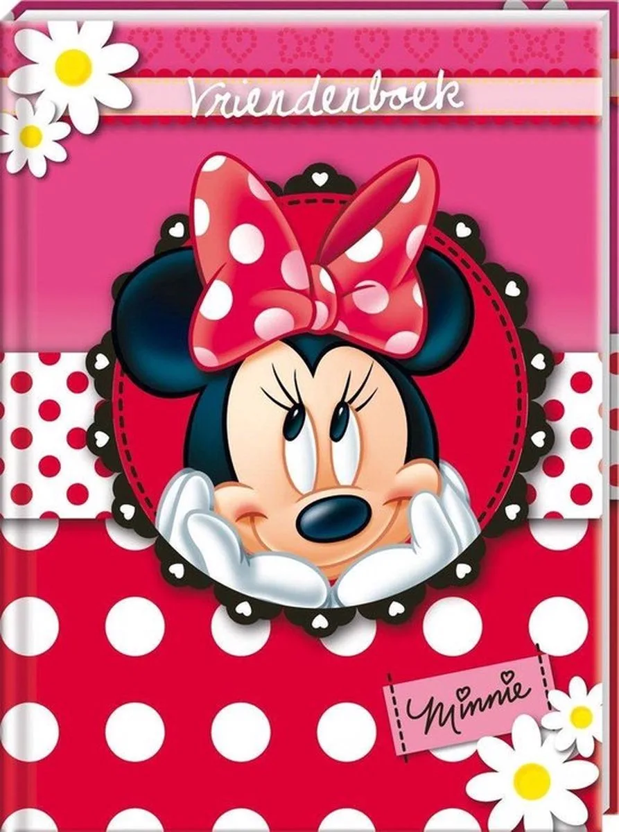 Vriendenboek Disney's Minnie Mouse fra Interstat i Rød – produktbillede