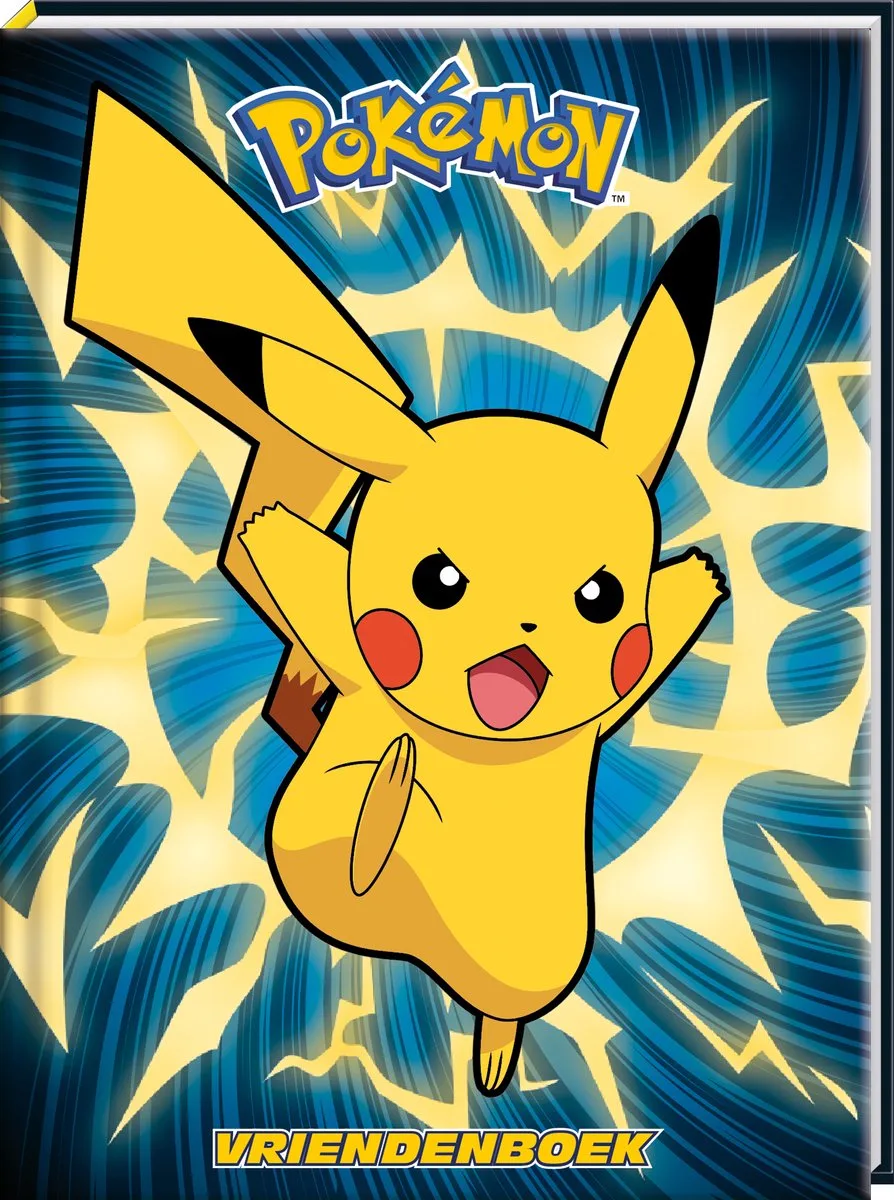 Vriendenboek Pokemon | 6558028 | Kinderboeken från Interstat i Gul – produktbild