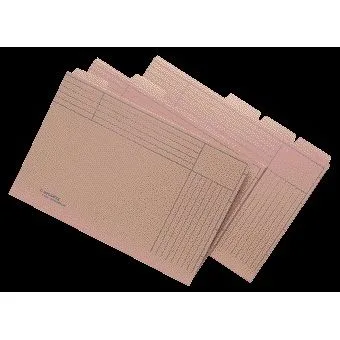 Binnenmap djois met tabs folio beige | 50 stuks van Jalema – productfoto