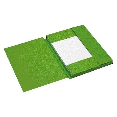Dossiermap secolor a4 3kl recy karton 250gr gn | 25 stuks van Jalema – productfoto