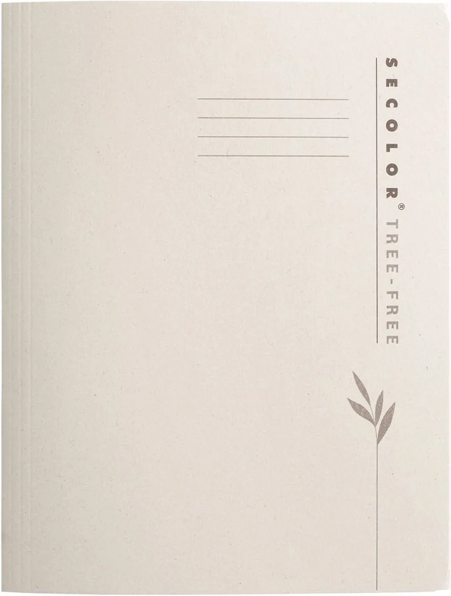 hechtmap Secolor Tree-Free Clipex Folio de Jalema en Beige – photo produit