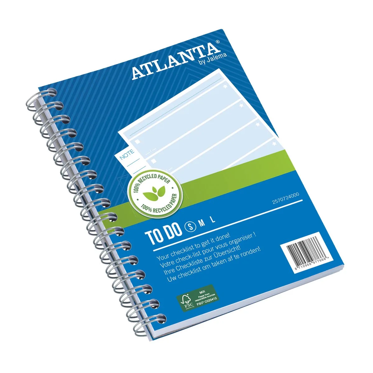 Little Things To Do - Pocket Planner fra Jalema i Blå – produktbillede