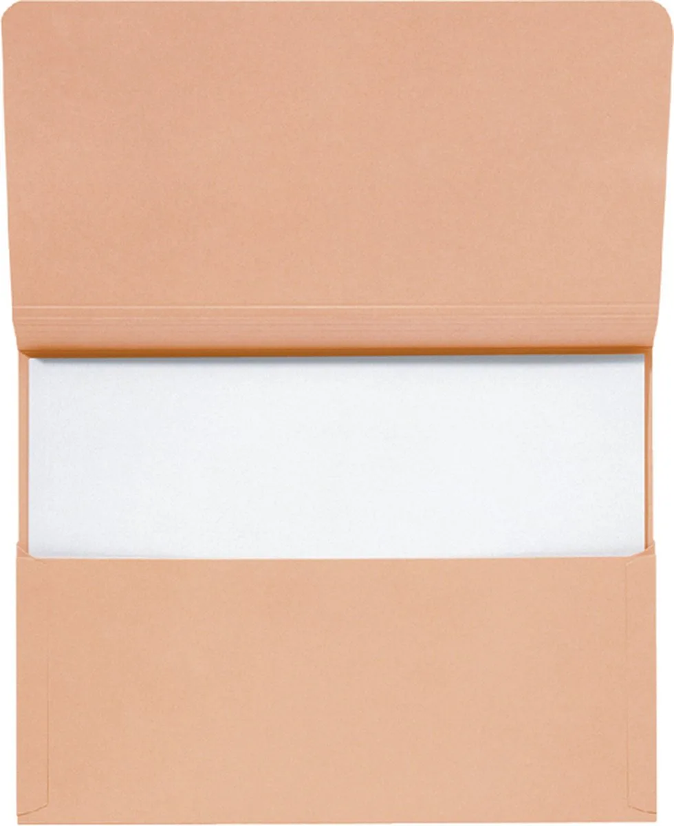 Pocketmap secolor folio recy karton 250gr ch | 50 stuks van Jalema in Chamois – productfoto