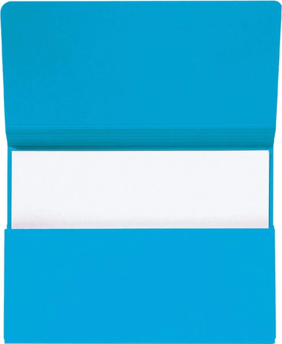 Pocketmap zuurvrij S lor 1-300 vel, folio (pak 10 stuks) van Jalema in Blauw – productfoto