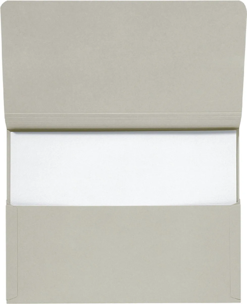 Pocketmap zuurvrij S lor 1-300 vel, folio (pak 10 stuks) van Jalema in Grijs – productfoto