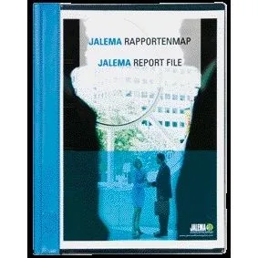 Rapportenmap djois snelhechter en dekplaatje a4 bl | 50 stuks by Jalema – product photo