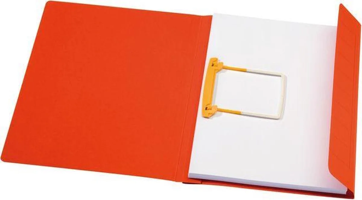 Secolor Snelhechtmap Folio, Zuurvrij Karton, 250 vel, (pak 10 stuks) by Jalema in Red – product photo