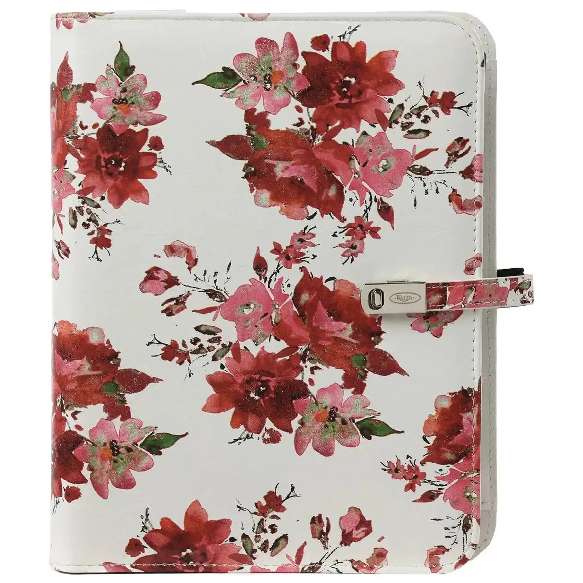 1011-15 A5 Organizer Ringband 1 week per 2 paginas 2026-2027-2028 fra Kalpa i Rode Roos – produktbillede