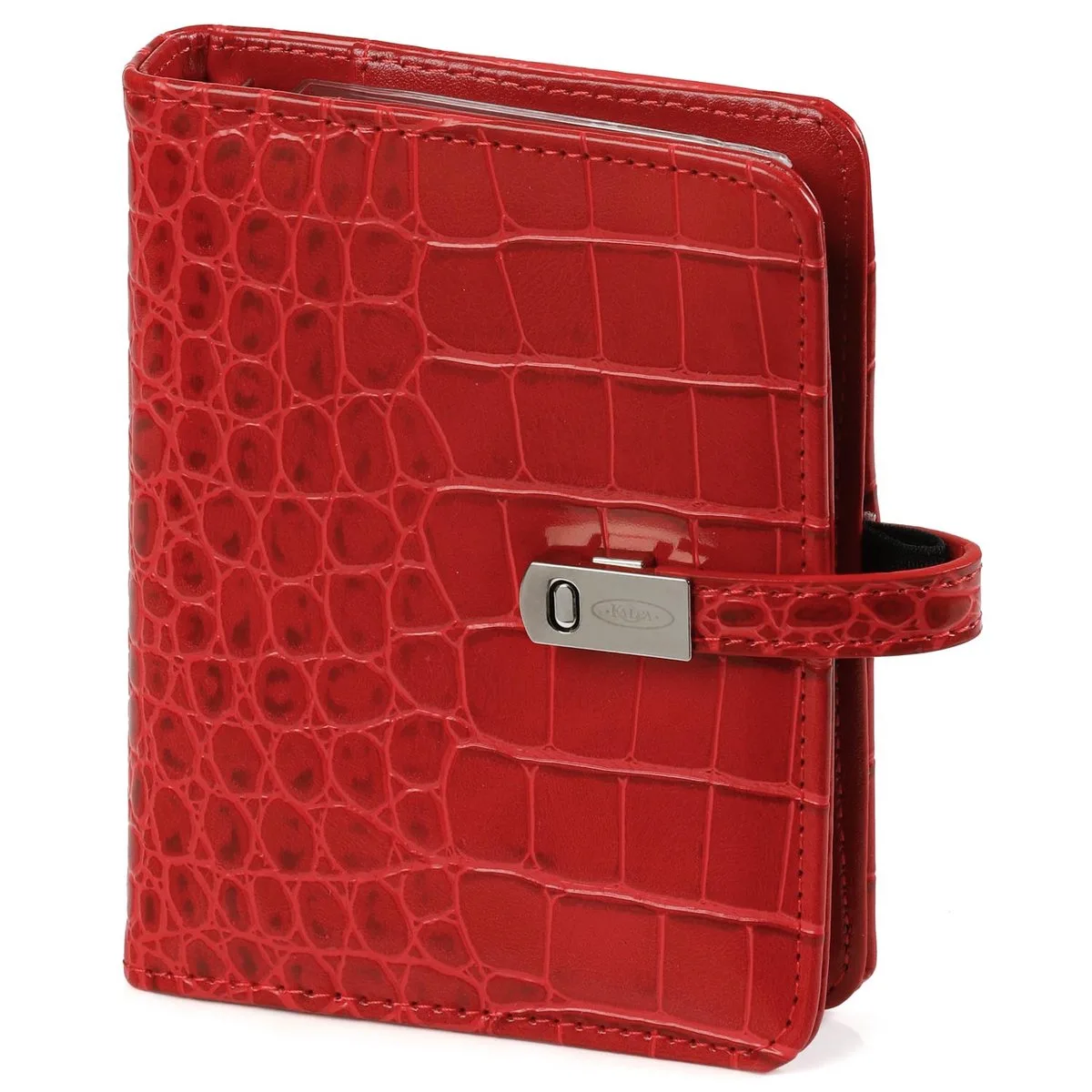 1311-16 Pocket Ring Agenda Rood 1 week per 2 paginas 2026-2027-2028 fra Kalpa i Nerf Rood – produktbillede
