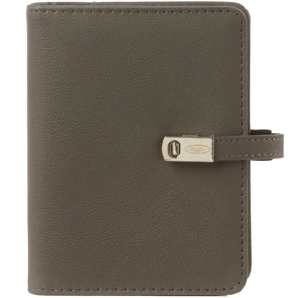 1311-17 Pocket Ringagenda Organizer Grijs 1 week per 2 paginas 2026-2027-2028 fra Kalpa i Nerg Grijs – produktbillede