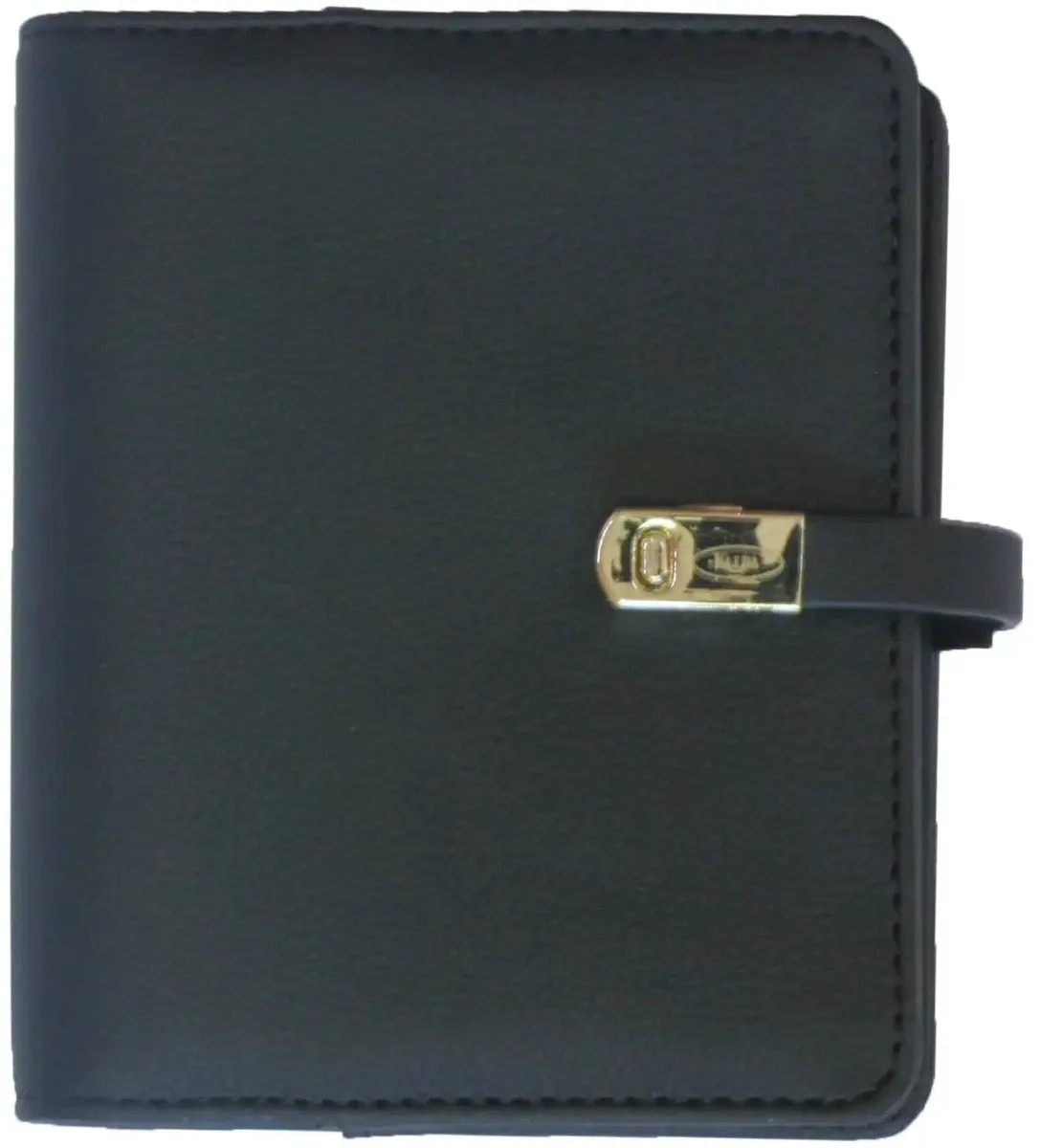 1311-95 hervulbare Pocket Agenda Korrel Zwart 1 week per 2 paginas 2026-2027-2028 de Kalpa en Pica Zwart – photo produit