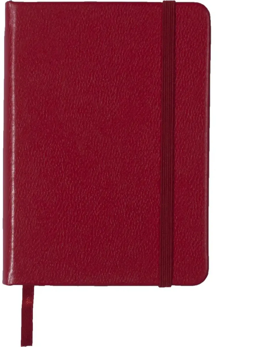 7016-Rood Kalpa A6 notitieboek van Kalpa in Wit – productfoto