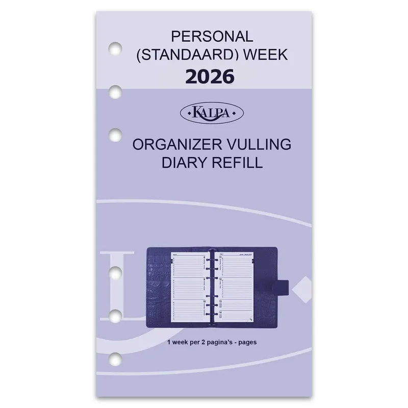 Agendavulling 2027 kalpa personal 7dagen/2pagina's by Kalpa – product photo