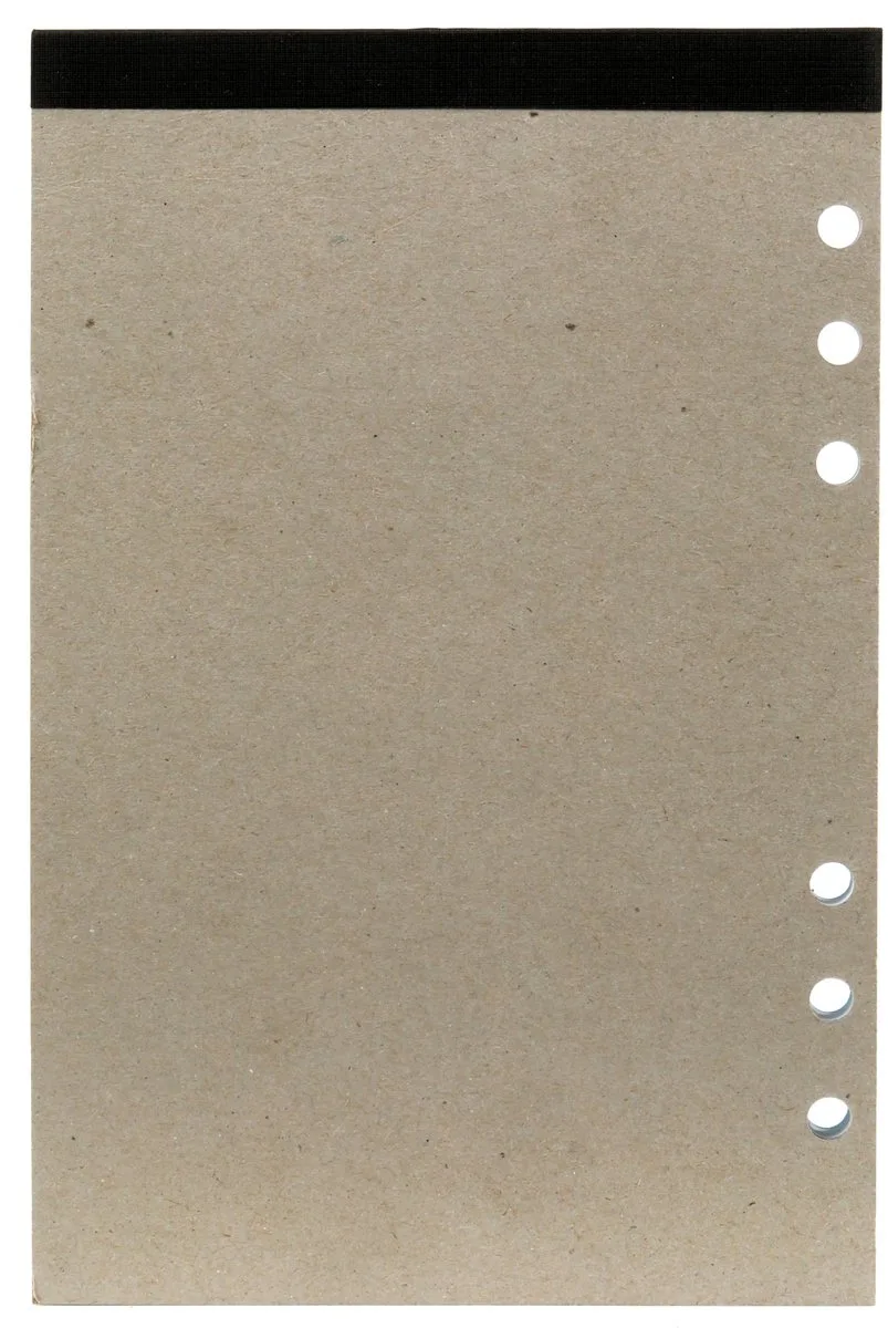 Kalpa 6200-14 A5 schrijfblok - Set van 4 stuks - Schrijfblok gelinieerd papier voor A5 Organizer fra Kalpa i Hvid – produktbillede