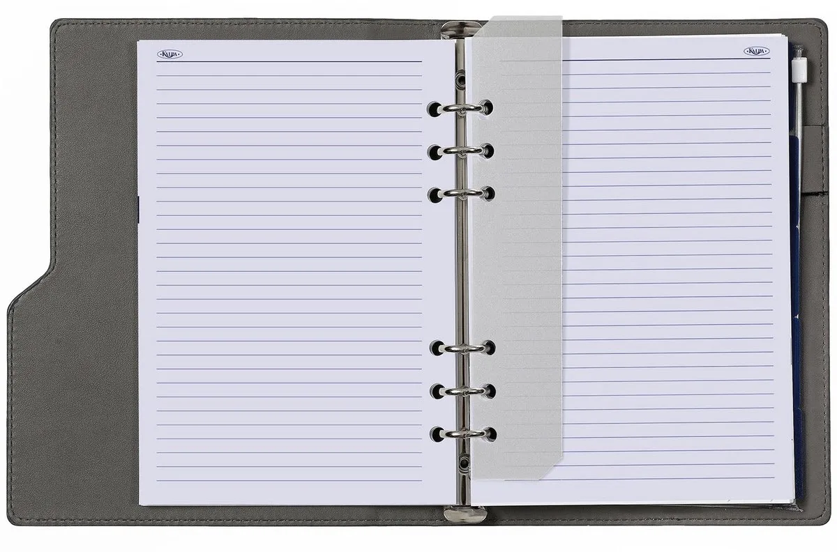 Kalpa 6301-26-27-28 210 x 144 mm A5 Planner Vulling 1 dag per pagina compleet 2026 2027 2028 NL EN van Kalpa in Wit – productfoto