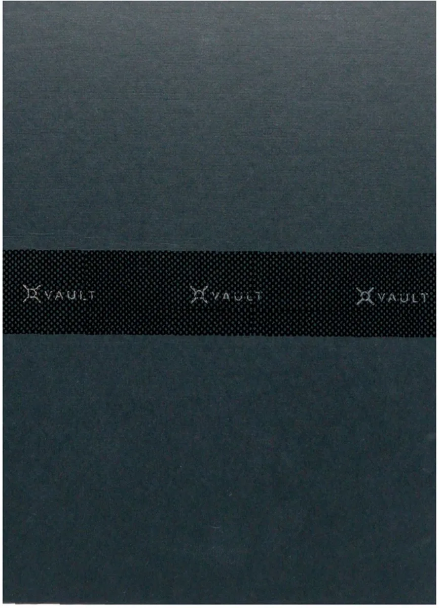 Ancor schriften - VAULT - formaat A4 - met 5mm ruit - 2 stuks de Kangaro en Zwart A4 ruit – photo produit