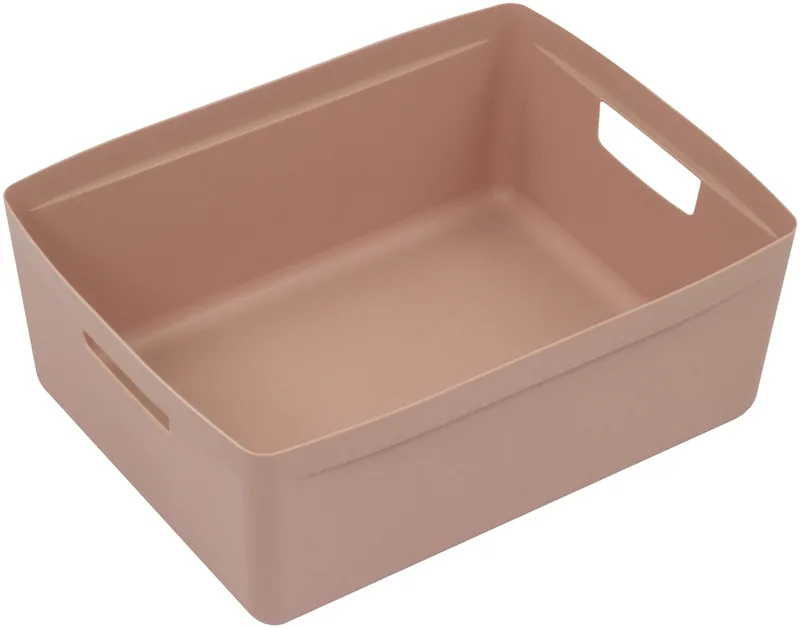Aufbewahrungsbox, PP, 20 Liter, rosa van Kangaro – productfoto