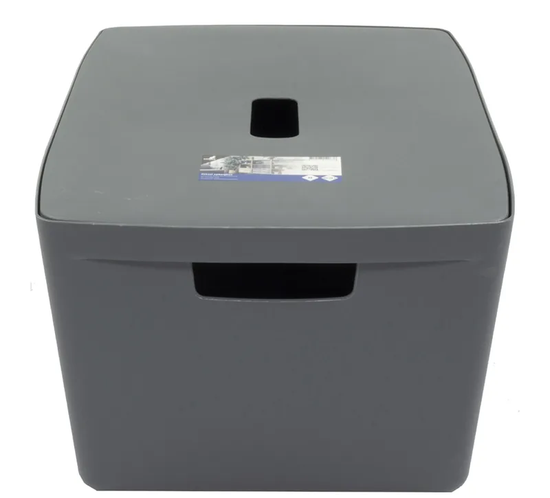 Aufbewahrungsbox, PP, 28 Liter, anthrazit by Kangaro – product photo