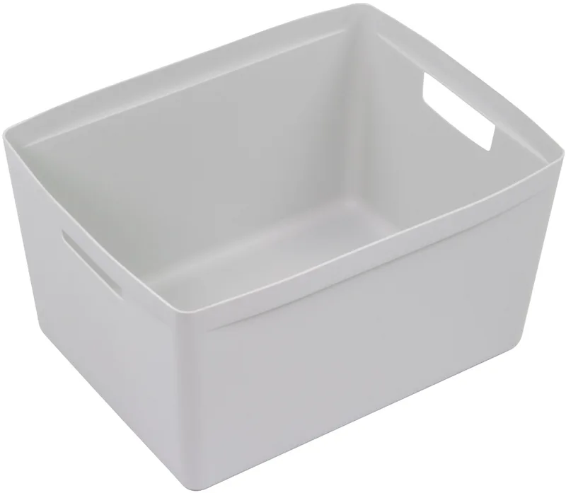 Aufbewahrungsbox, PP, 28 Liter, grau van Kangaro – productfoto