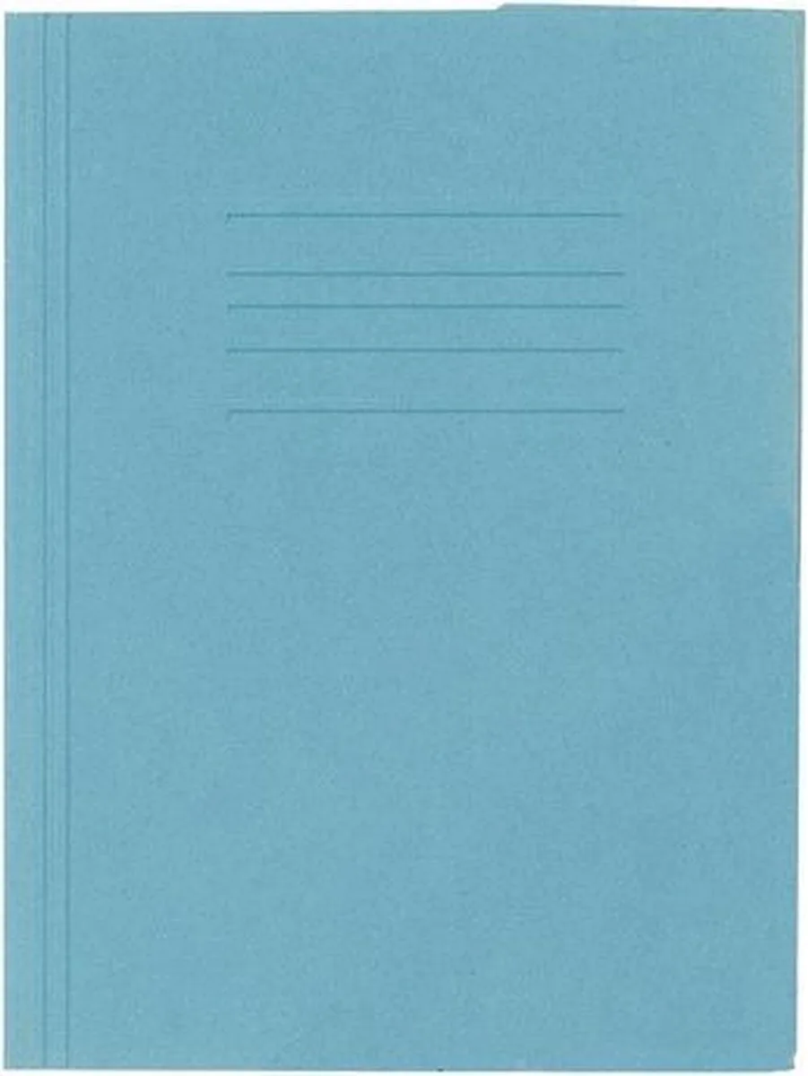 dossiermap - folio - 240 grams recycled karton de Kangaro en Bleu – photo produit