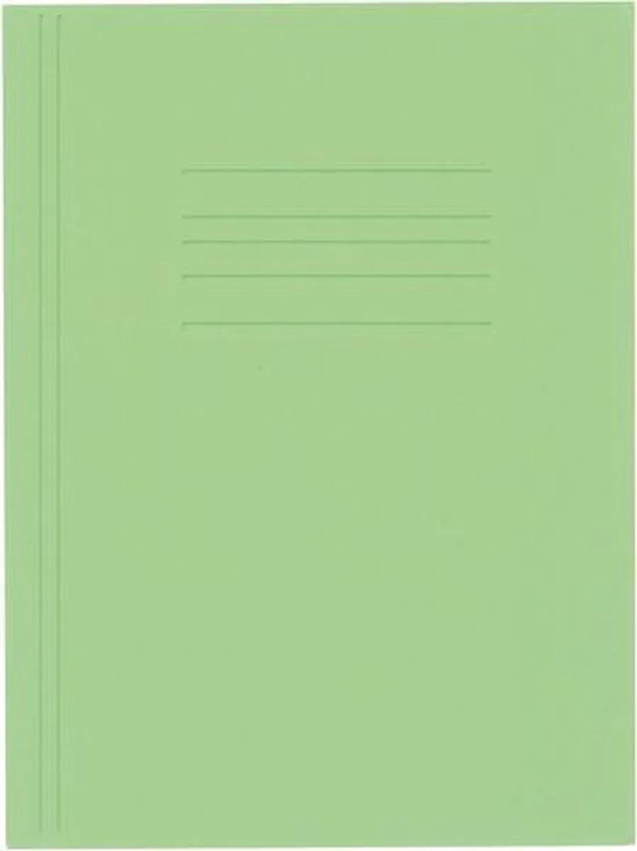 dossiermap - folio - 240 grams recycled karton von Kangaro in Grün – Produktfoto