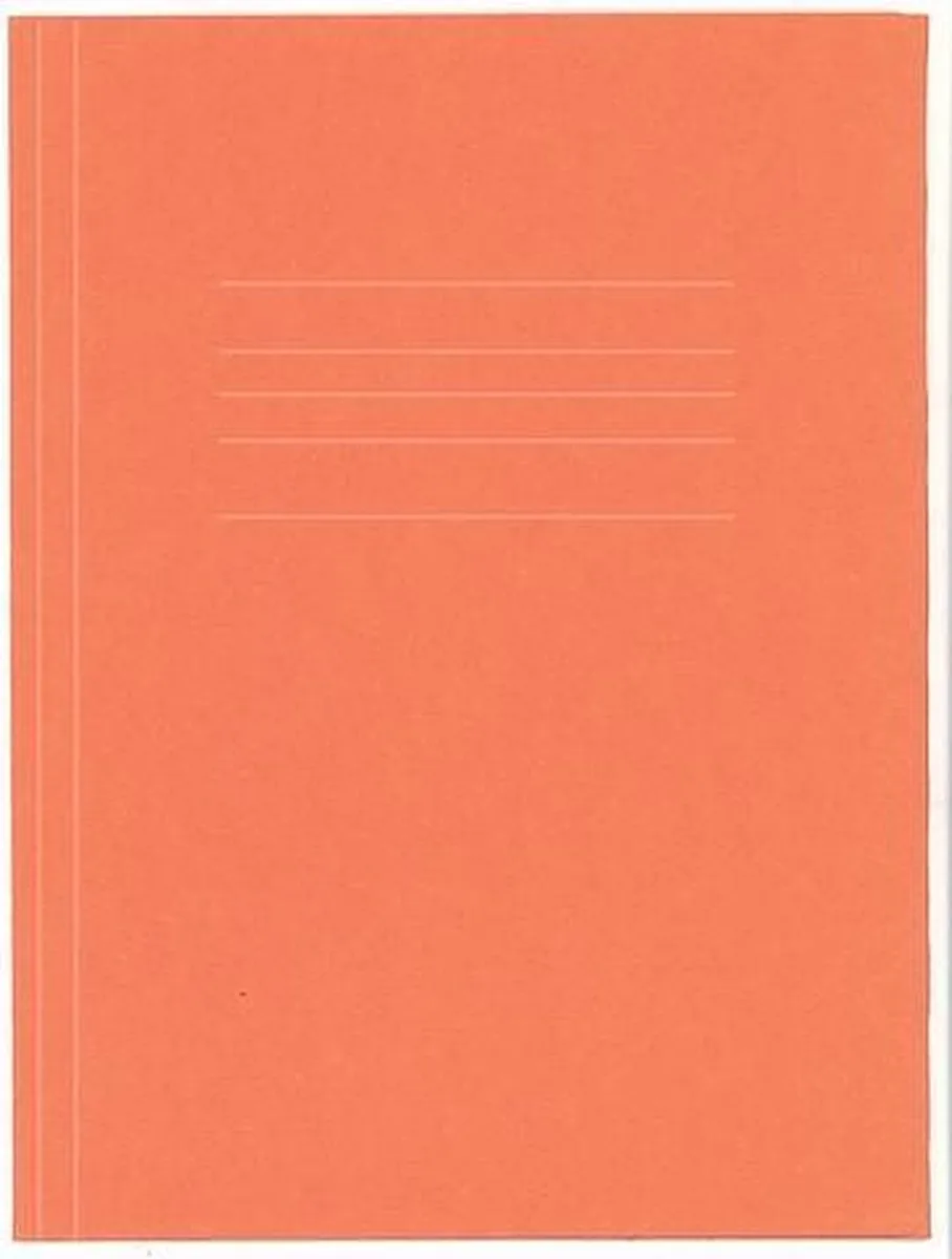 dossiermap - folio - 240 grams recycled karton by Kangaro in Orange – product photo