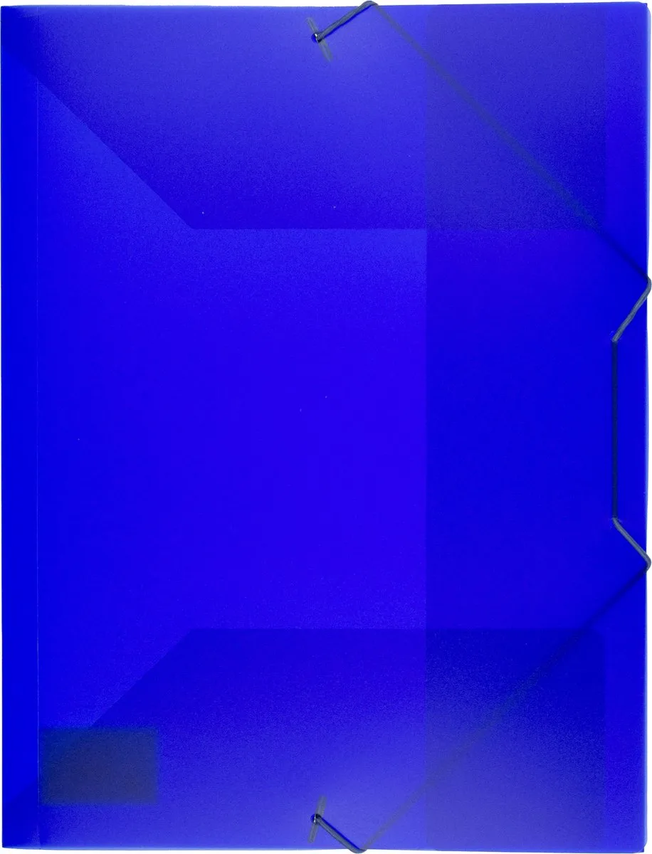 elastomap - A4 - PP van Kangaro in Transparant blauw – productfoto
