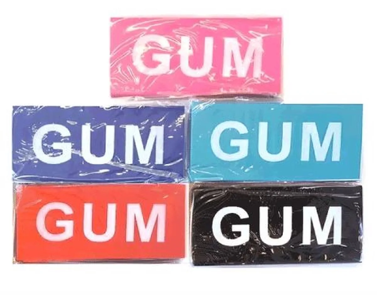 grote gummen set - 25 stuks in kleurrijke verpakking. fra Kangaro i Flerfarvet – produktbillede
