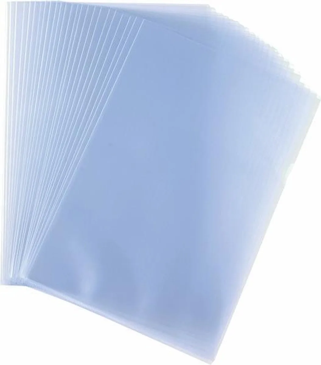 L-map - A4 - PP 160 micron - glashelder - 100 stuks de Kangaro en Transparent – photo produit