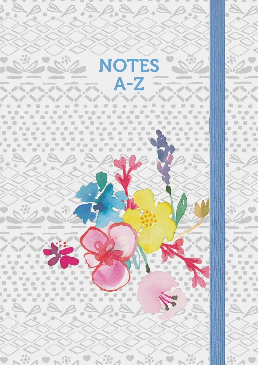 Notitieboek A-Z Flora Castle A5. Mia. K-24005 fra Kangaro i Dessin Mia – produktbillede