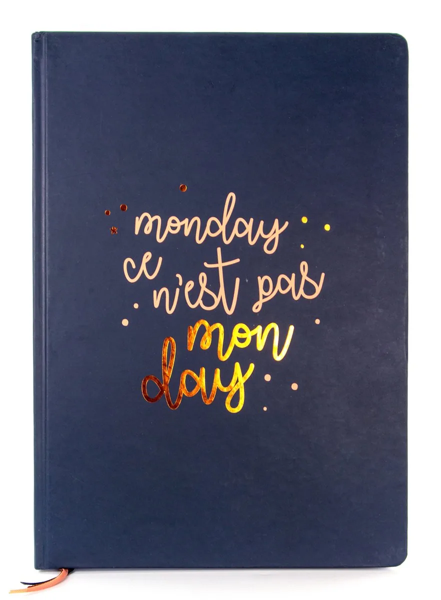 Notitieboek A4 - Classy&Sassy - hardcover 192 bladzijde's van Kangaro in Dessin – productfoto