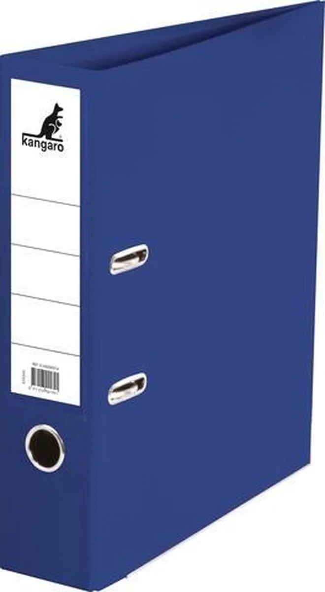 ordner - A4 - 2-rings - 75mm van Kangaro in Donkerblauw – productfoto